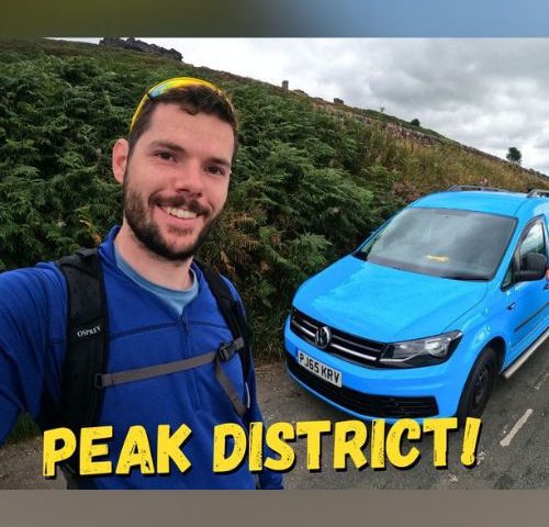 peak district in volkswagen caddy