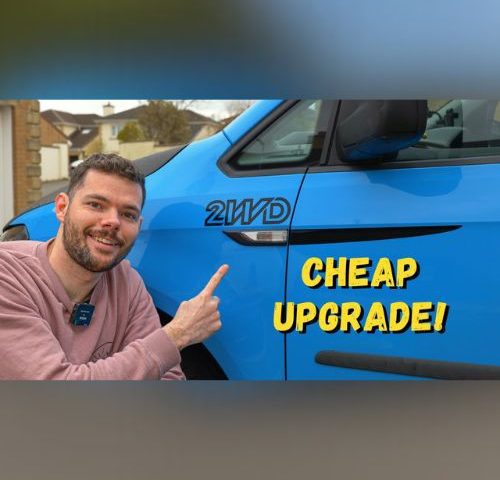 How To Fit Stickers onto Your Van!